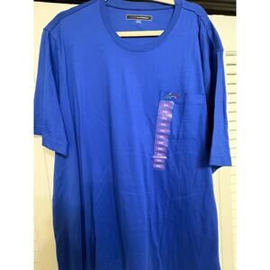 NWT Greg Norman Teal Short Sleeve Front Pocket